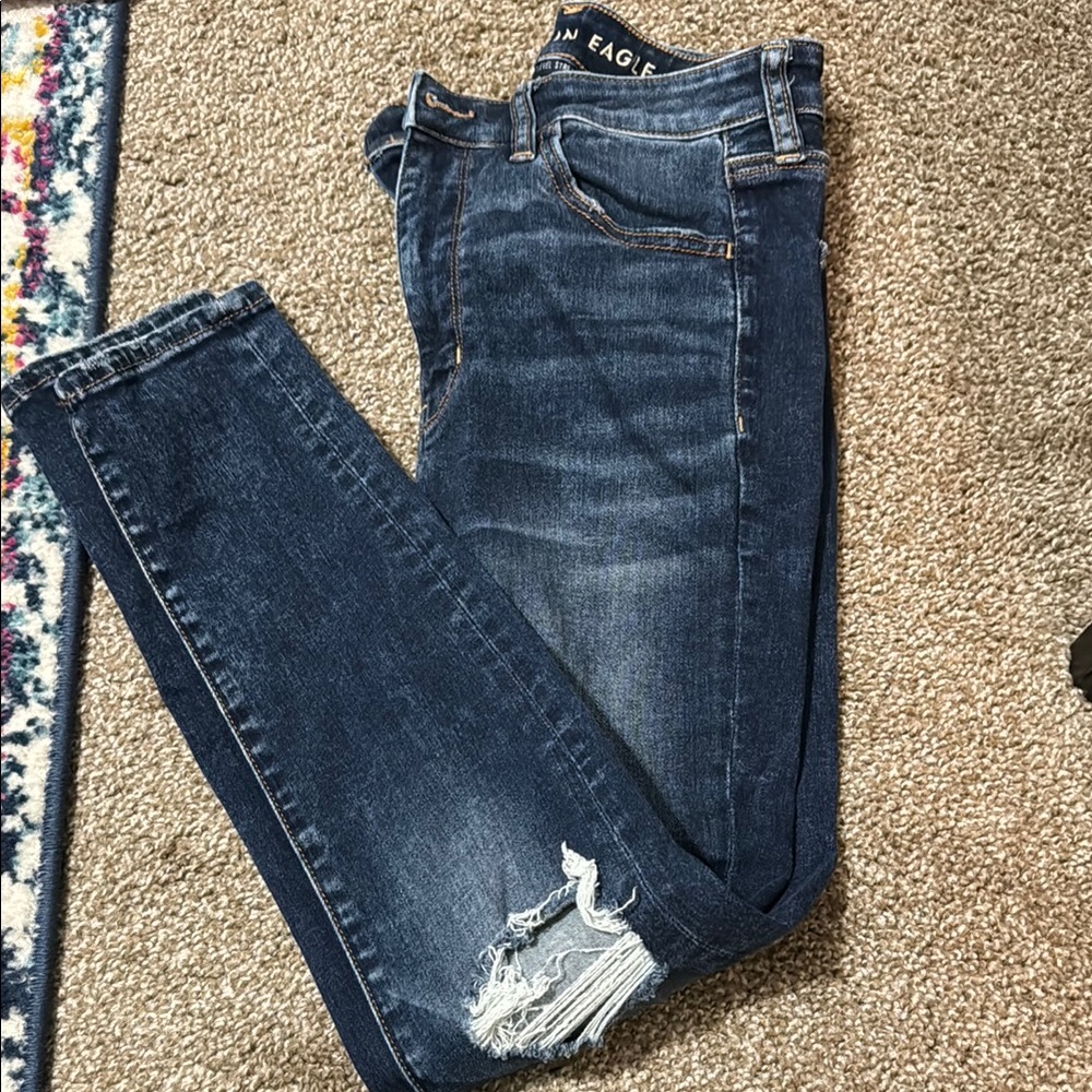American Eagle Outfitters Women's Blue Jeans